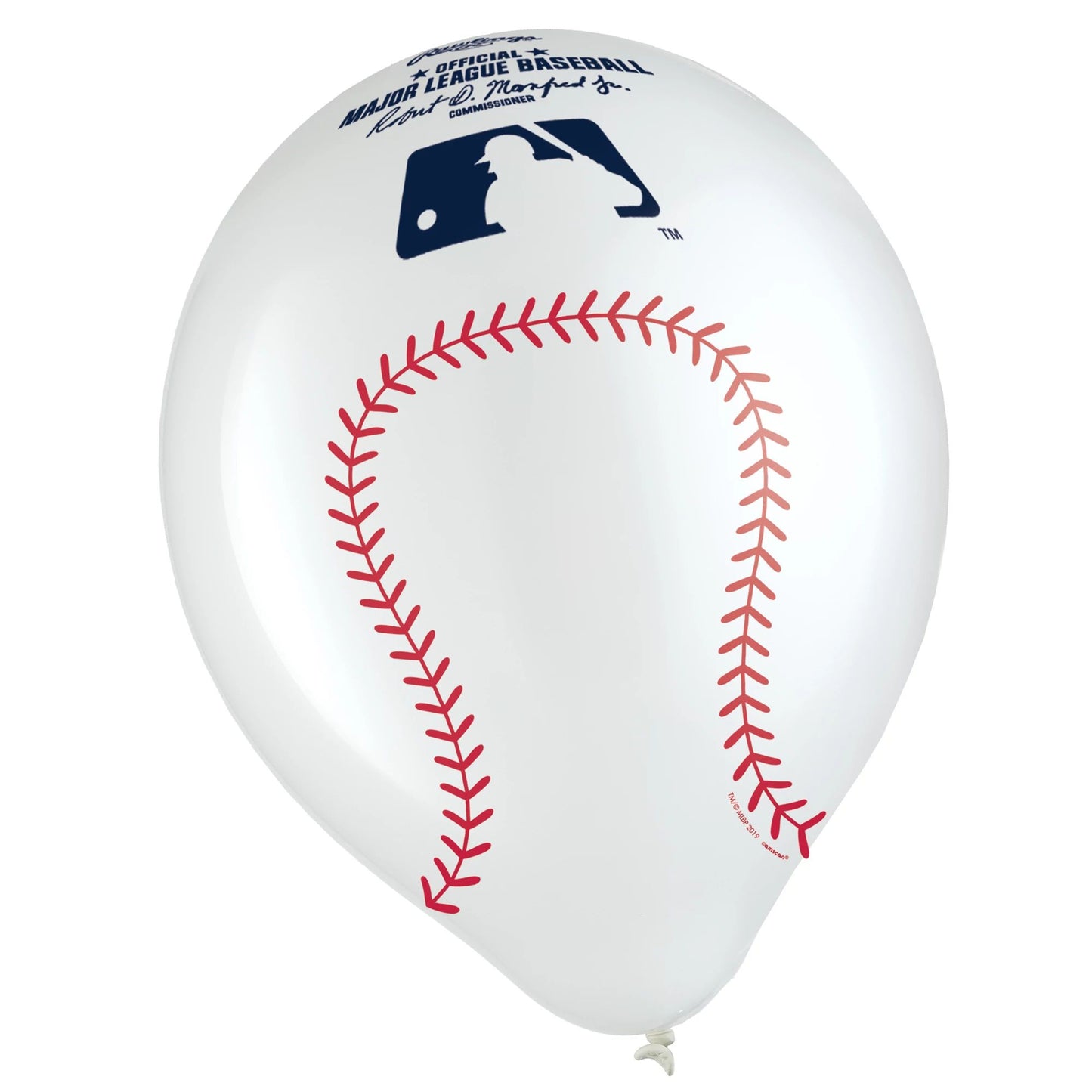 MLB 12 IN LATEX 6 CT