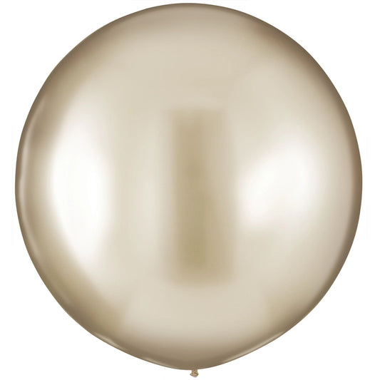 PROSECCO MET 24" LATEX BALLOON 4CT