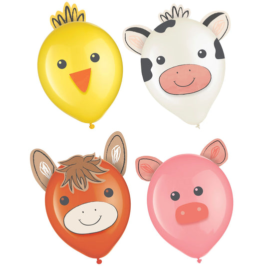 BARNYARD BDAY LTX BLN KIT