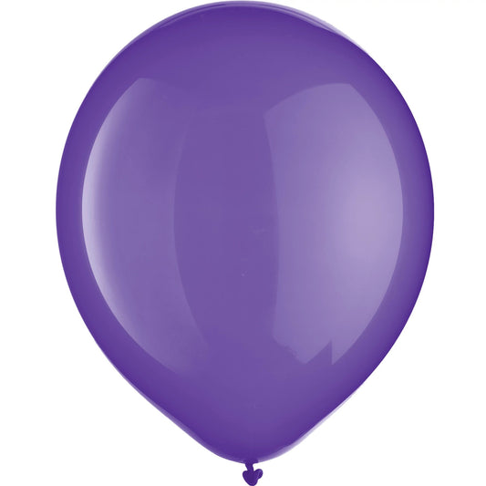 NEW PURPLE 12" LTX BLNS 15CT