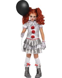 CARNEVIL CLOWN CHILD LARGE COSTUME
