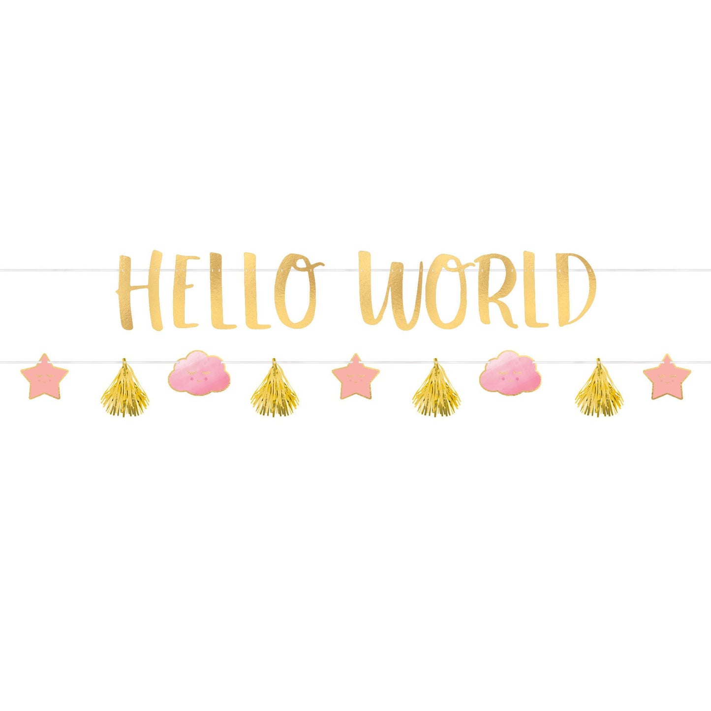 OH BABY GIRL LETTER BNR KIT