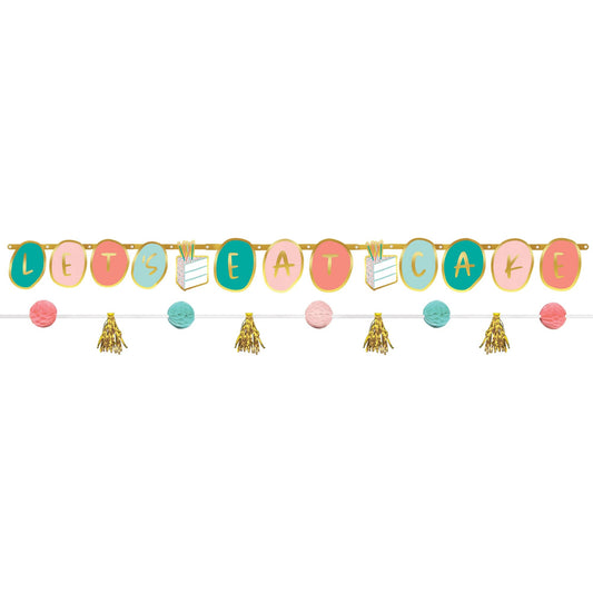 HAPPY CAKE DAY BANNER KIT