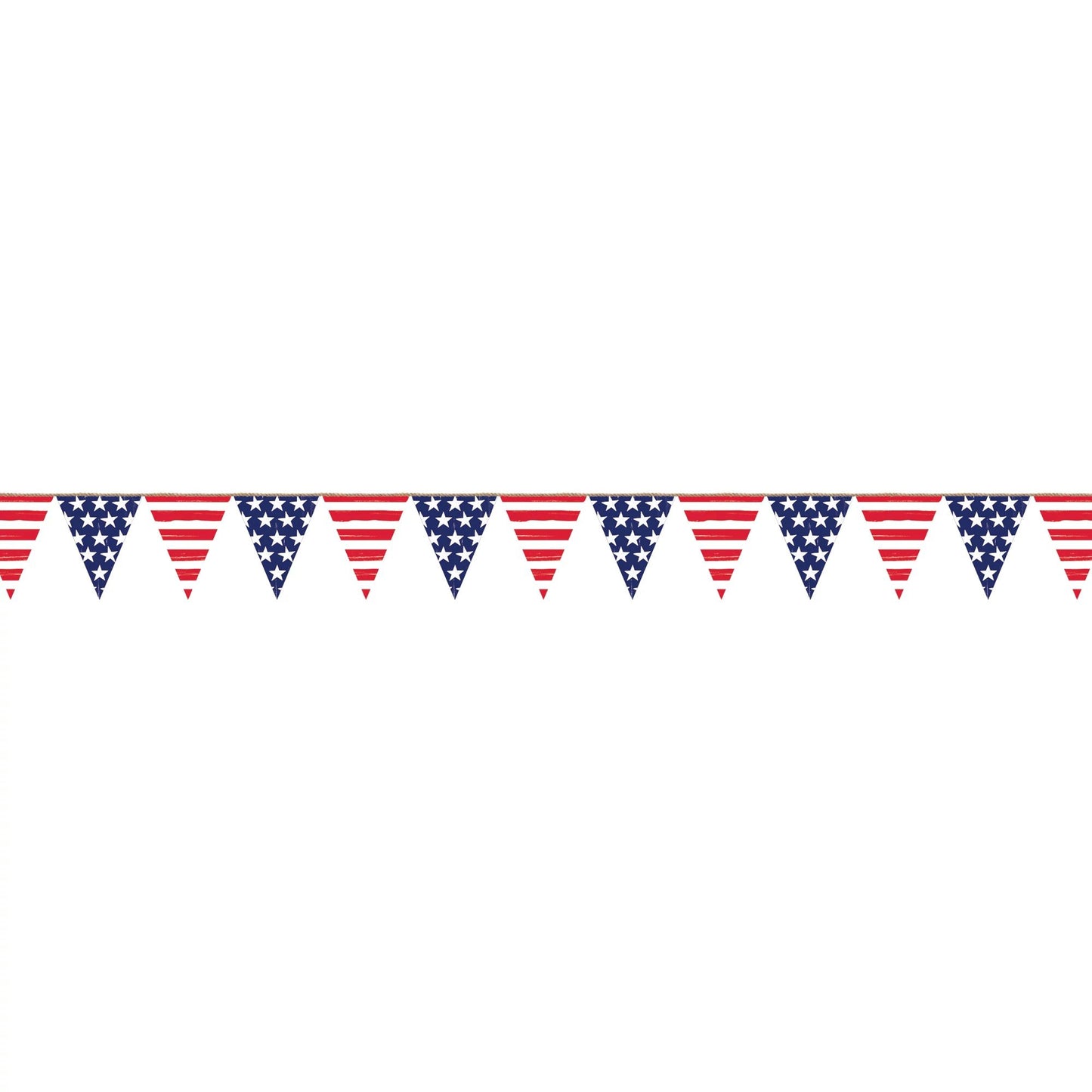 STARS AND STRIPES PENNANT BANNE