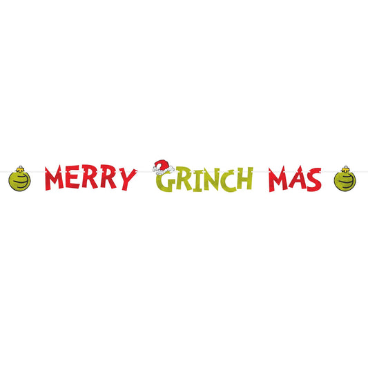 GRINCHMAS LETTER BANNER