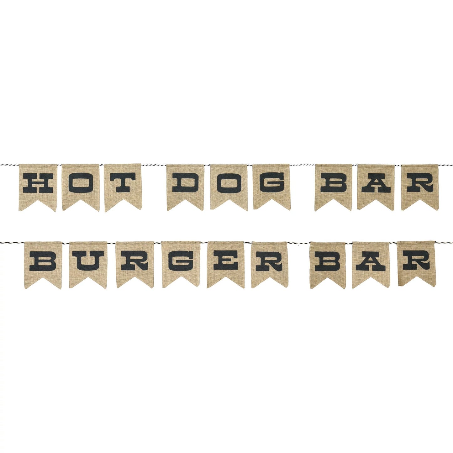 BURGER/HOT DOG REVERSIBLE BANNER