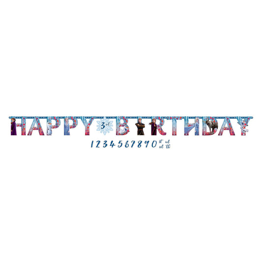 FROZEN 2 JUMBO LETTER BANNER