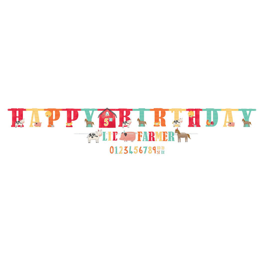 BARNYARD BIRTHDAY JUMBO LTR BN