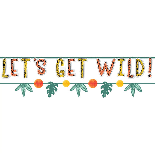 GET WILD BDAY BANNER KIT