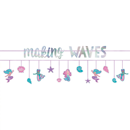 SHIMMERING MERMAID BANNER