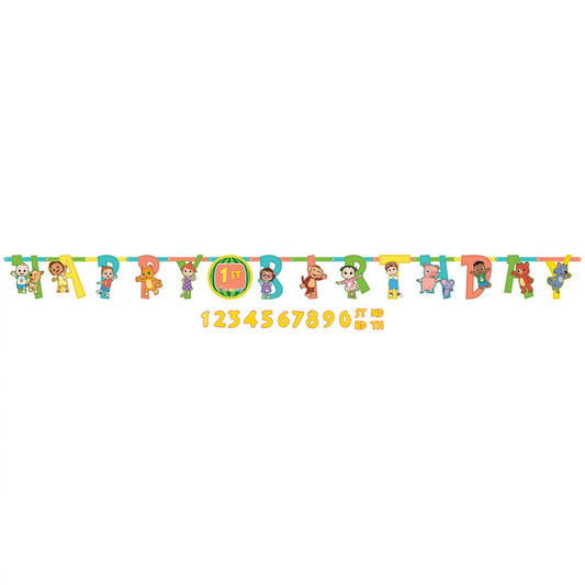 COCOMELON AAA LETTER BANNER
