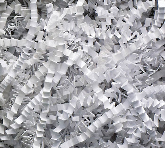 WHITE CRINKLE CUT SHRED 8OZ BAG