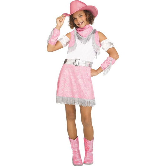 SPARKLE COWGIRL CHILD LARGE COSTUME