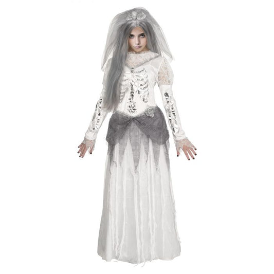 GHOSTLY BRIDE CHILD LARGE COSTUME
