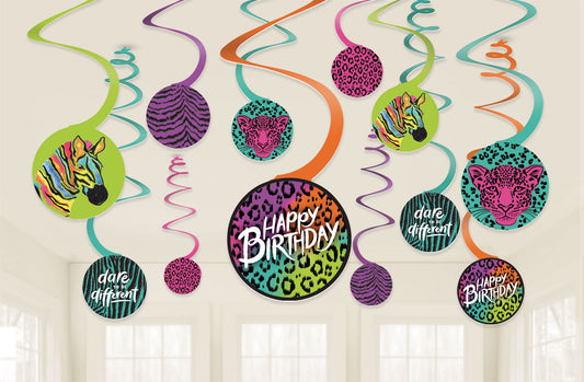WILD CHILD SWIRL DECOR
