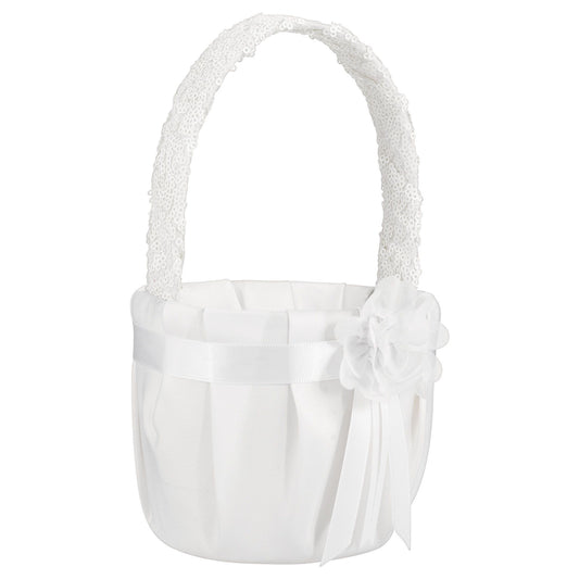 MODERN FLOWER GIRL BASKET