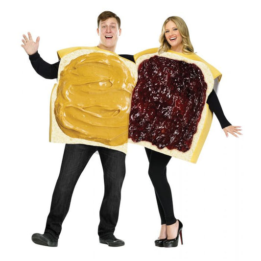 PEANUT BUTTER/JELLY SET ADULT COSTUME