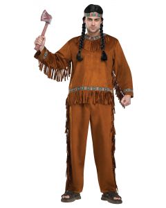 NATIVE AMERICAN MENS STD COSTUME