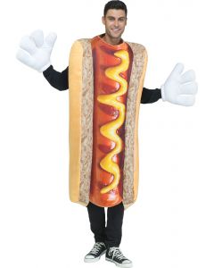 ADULT HOTDOG COSTUME
