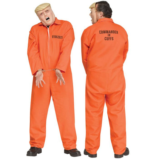COMMANDER (TRUMP) IN CUFFS ADULT STD COSTUME