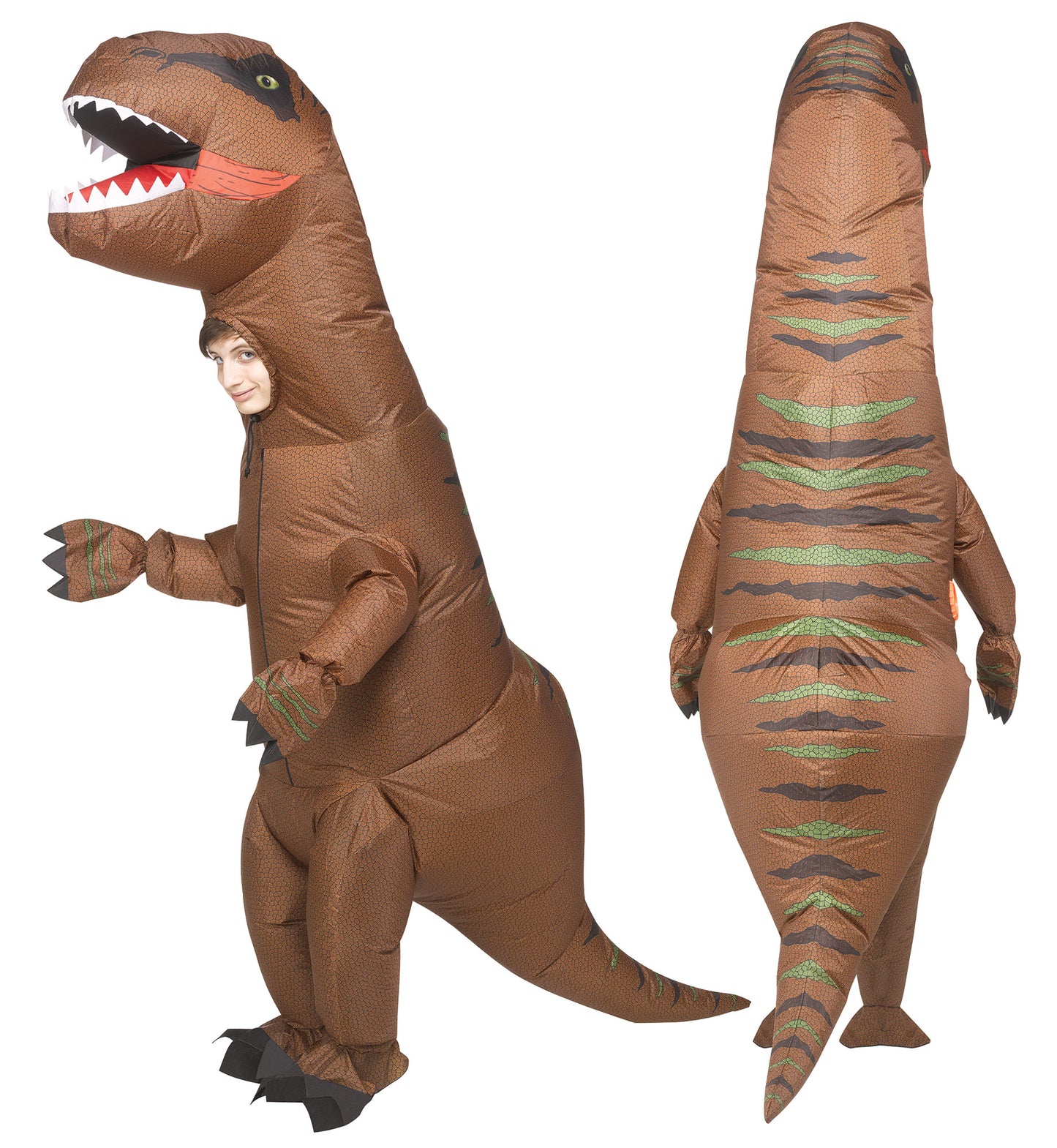 INFLATABLE T-REX COSTUME CHILD