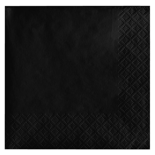 BLACK VELVET BEVERAGE NAPKIN 50CT