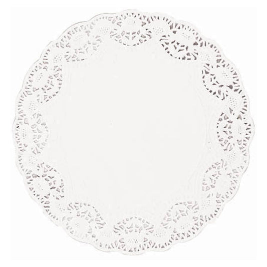 4" WHITE DOILIES - 48CT