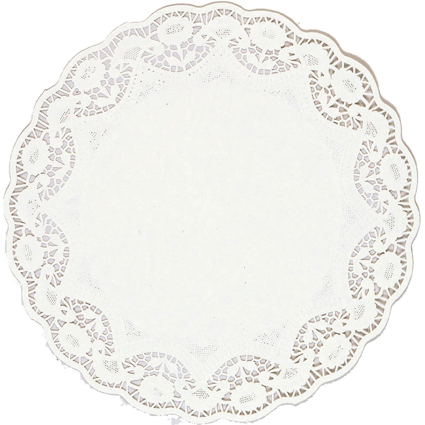 14.5" DOILIES - WHITE