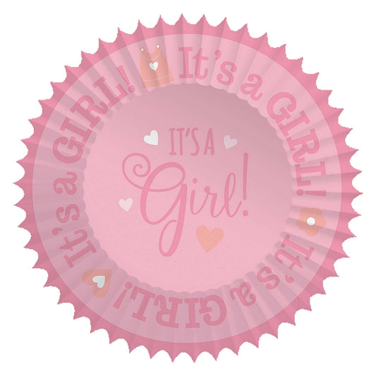 ITS A GIRL BAKING CUPS