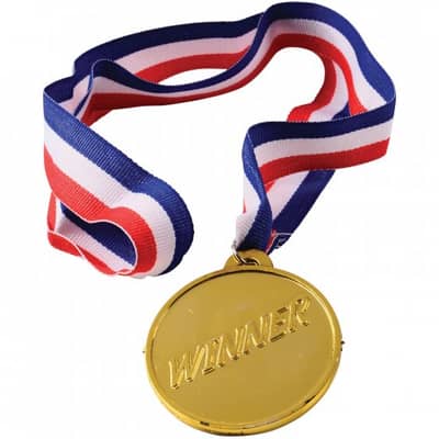 GOLD WINNER MEDALS