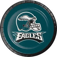 PHILADELPHIA EAGLES 6.75" PPR PLATES 8CT