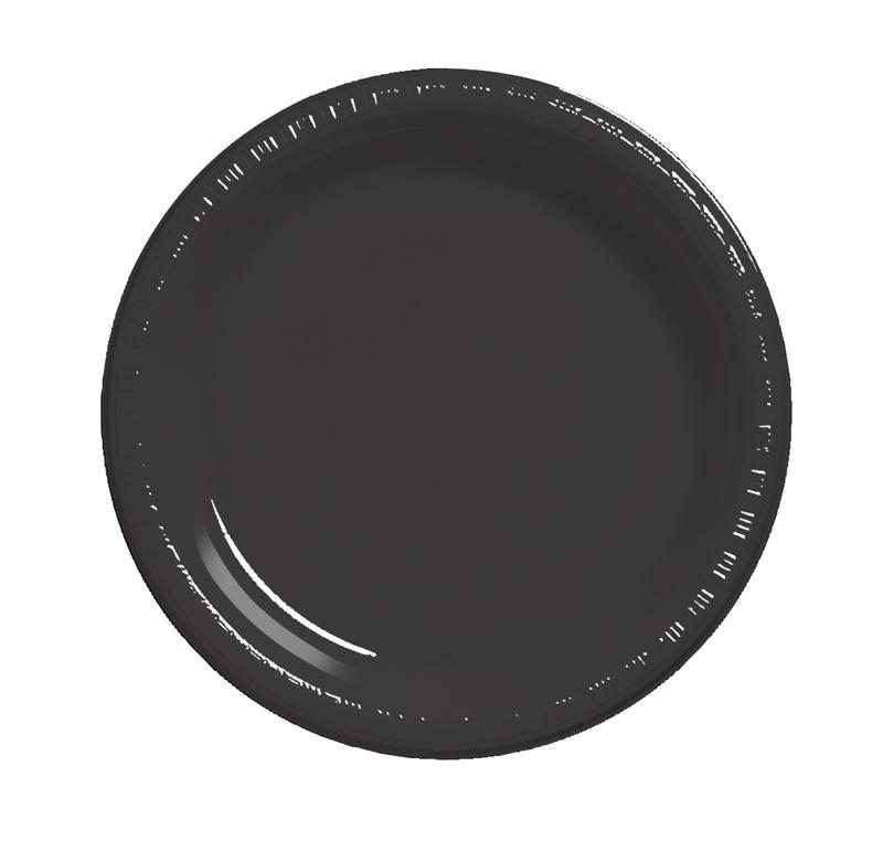 BLACK VELVET 10" PL PLATE 20CT