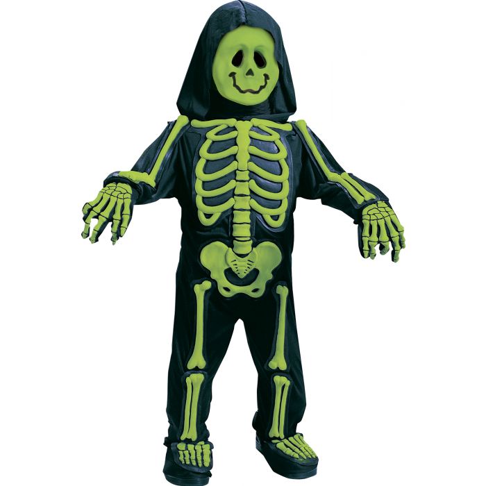 SKELEBONES GREEN TODDLER 3T/4T