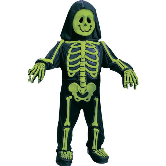 SKELEBONES GREEN TODDLER 3T/4T