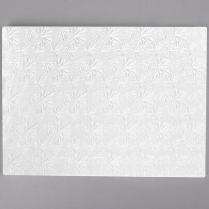 HALF SHEET WHITE CAKE DRUM 1/2" THICK