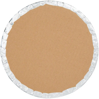 10" SILVER ROUND CAKE DRUM