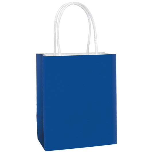 BRIGHT ROYAL BLUE SM KRAFT BAGS