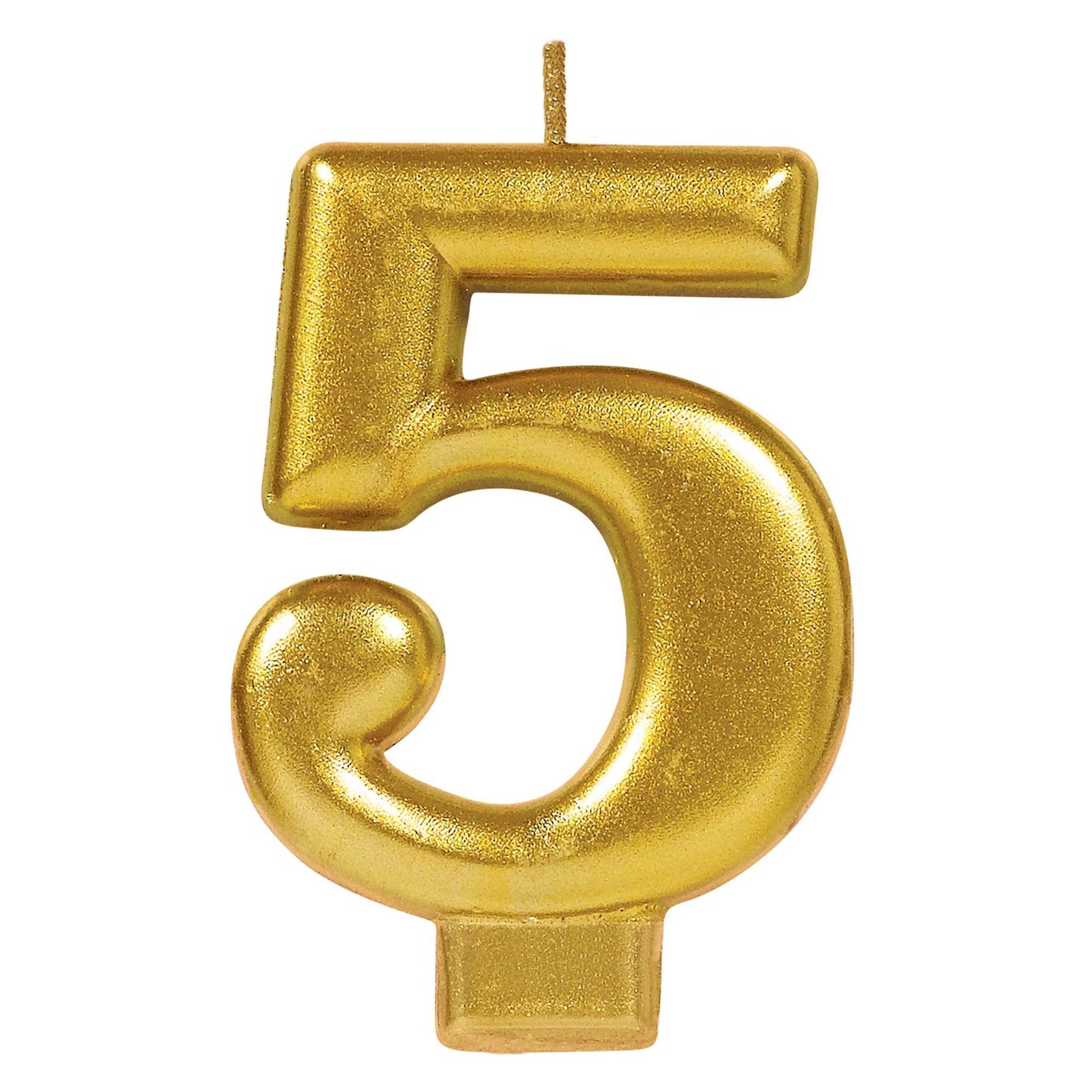 METALLIC GOLD CANDLE #5
