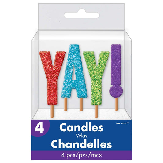 PICK GLITTER YAY! CANDLES