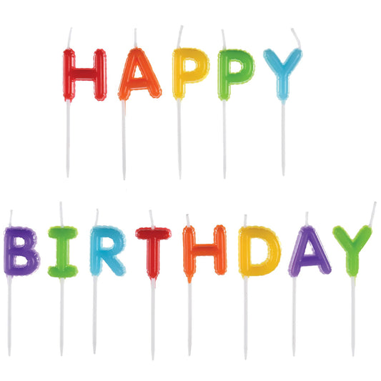 HAPPY BIRTHDAY PRIMARY PICK CANDLES