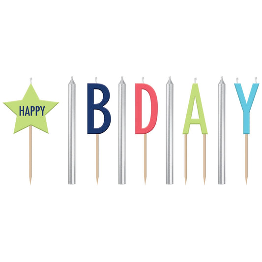 MODERN BDAY PICK CANDLES