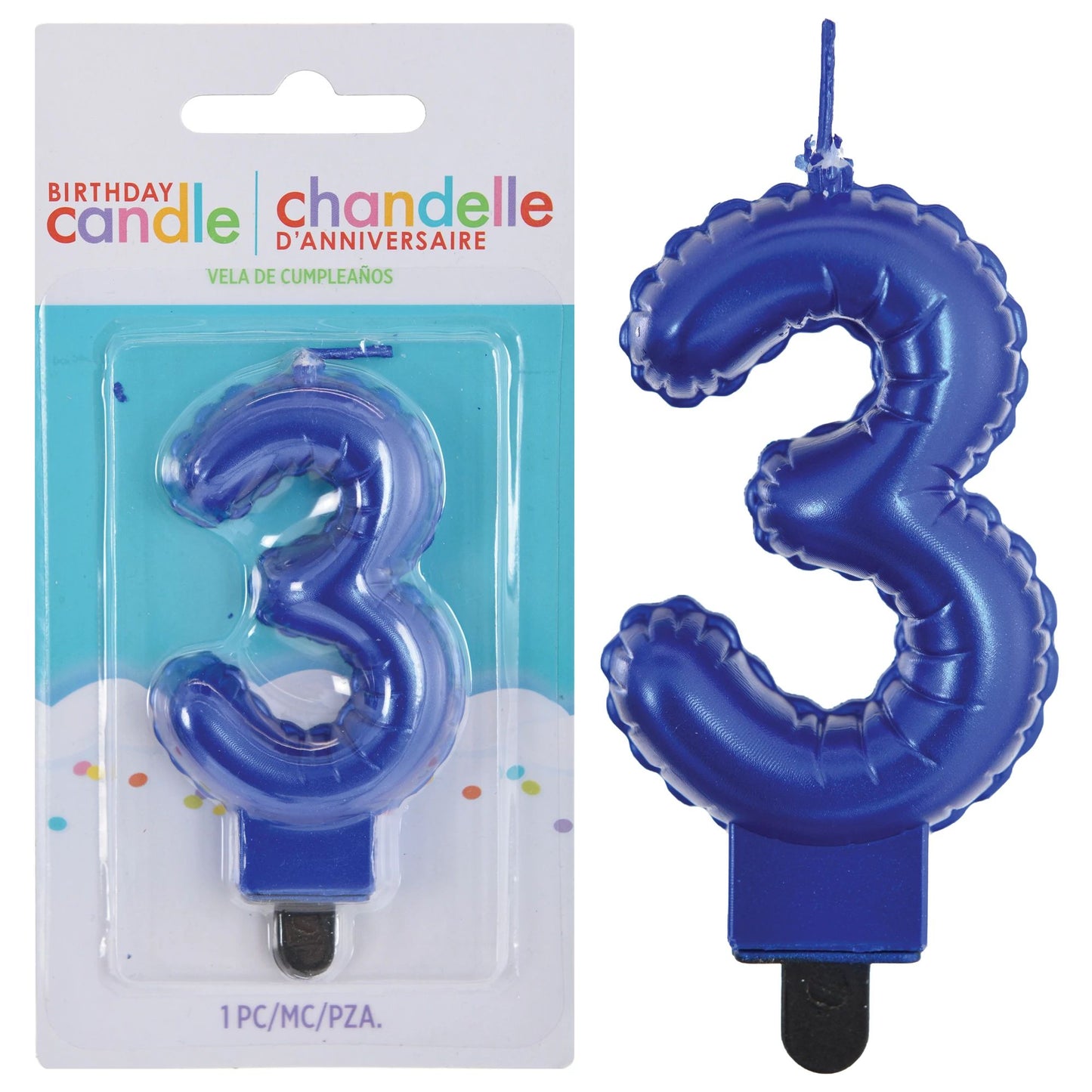 ROYAL BLUE CANDLE # 3