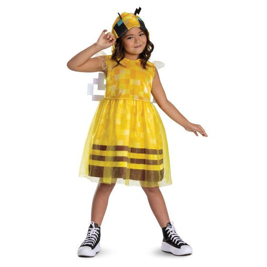 MINECRAFT BEE DRESS CHILD LARGE