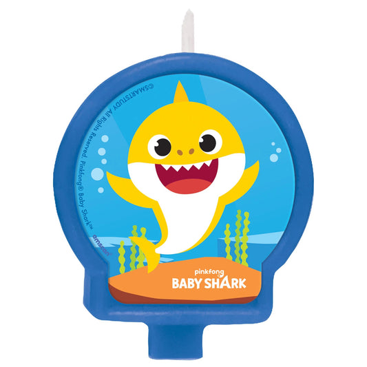 BABY SHARK BDAY CANDLE