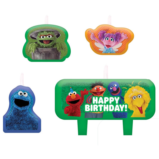 SESAME STREET BDAY CANDLE SET