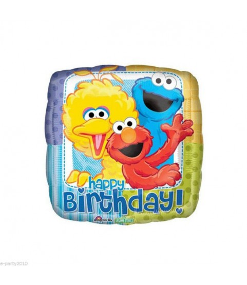 HBD SESAME STREET 18" MYLAR