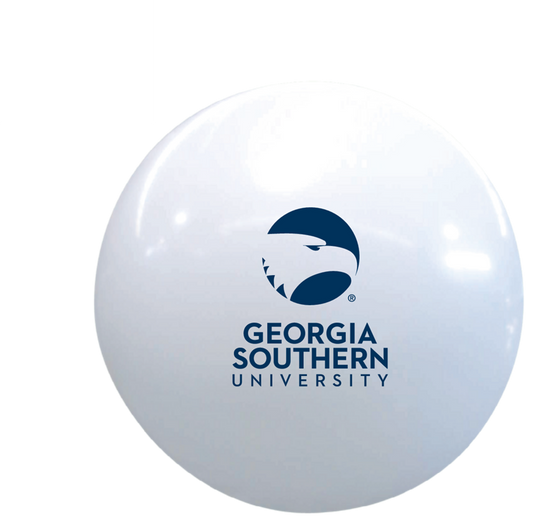 36" WHITE LATEX W/ GSU LOGO (NO HELIUM)