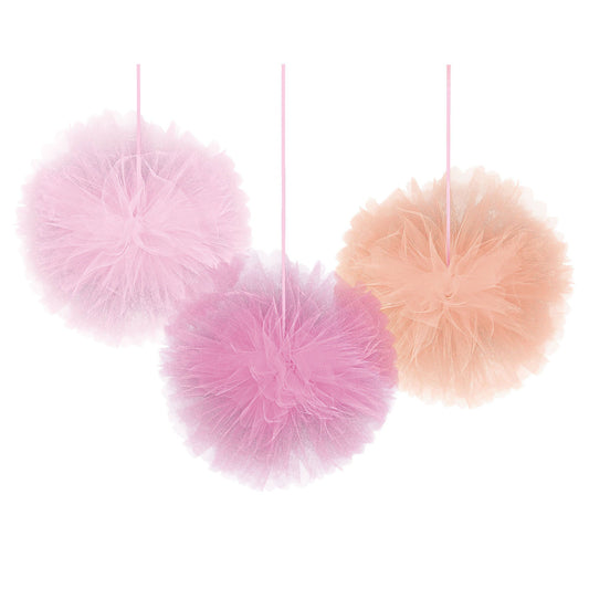 FLUFFY TULLE DECO PINK