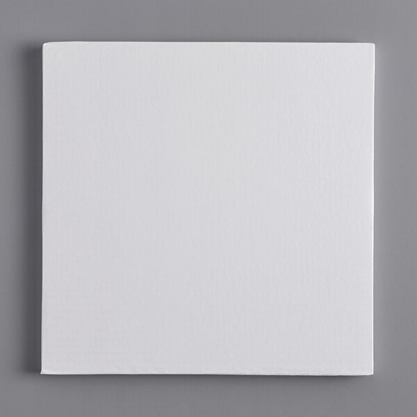 12" SQ WHITE CAKE DRUM