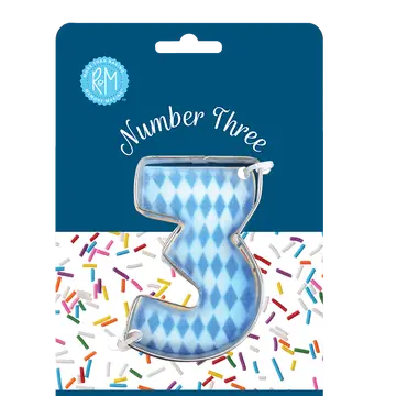NUMBER COOKIE CUTTER - 3